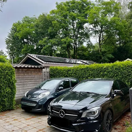 شقة Luxe Boshuisje Met Prive Wellness & Jacuzzi Op De Veluwe إرميلو